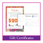 Gift Certificates